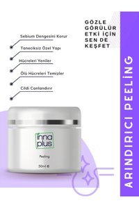 Inna Plus Arındırıcı Krem Kavanoz Yüz Peelingi 50 ml