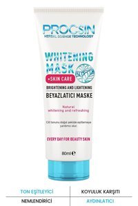 Procsin Beyazlatıcı Soyulabilir Krem Yüz Maskesi 80 ml