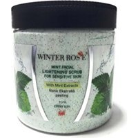 Winter Rose Naneli Siyah Nokta Karşıtı Leke Giderici Sıkılaştırıcı Krem Kavanoz Yüz Peelingi 500 ml