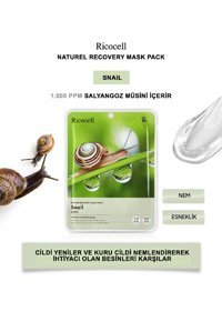 Ricocell Kırışıklık Karışıtı Nemlendiricili Kağıt Yüz Maskesi 23 ml