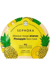 Sephora Masque Visage Ananas Pineapple Face Mask Nemlendiricili Kağıt Yüz Maskesi