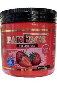 Pak Face Çilekli Leke Giderici Sıkılaştırıcı Jel Stick Yüz Peelingi 500 ml