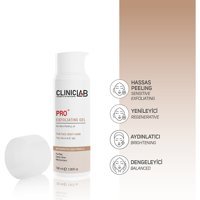 Cliniclab Pro Exfoliating Arındırıcı Jel Şişe Yüz Peelingi 100 ml