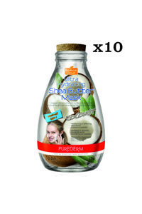 Purederm Coconut Nemlendiricili Krem Yüz Maskesi 10 Adet