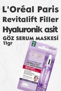 L'Oreal Paris Revitalift Filler Nemlendiricili Kağıt Yüz Maskesi 11 gr