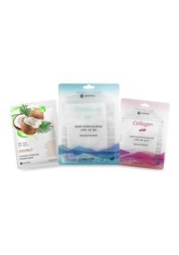 Jkosmec Coconut-Solution Hyaluron-Solution Collagen Nemlendiricili Kağıt Yüz Maskesi