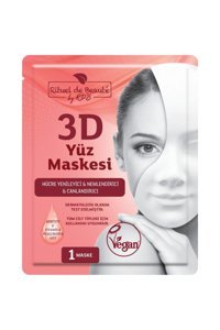 Rituel De Beaute 3D Nemlendiricili Kağıt Yüz Maskesi