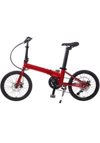 Dahon Unio E20 200 W 50 Km Menzil 9 Vites Katlanır Elektrikli Şehir / Tur Bisiklet Kırmızı