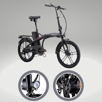 RKS DS10 Pro Alfa Romeo R-1 250 W 35 Km Menzil 7 Vites Katlanır Elektrikli Şehir / Tur Bisiklet Siyah