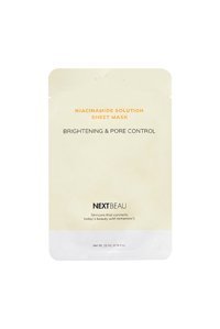Bıspack Nextbeau Kırışıklık Karşıtı Aydınlatıcı Niacinamide Nemlendiricili Kağıt Yüz Maskesi 22 ml