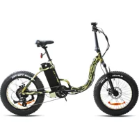 Kron EFT 100 250 W 50 Km Menzil 7 Vites Katlanır Elektrikli Şehir / Tur Bisiklet Kamuflaj