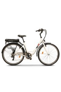 RKS ZF6-S 250 W 45 Km Menzil 7 Vites Elektrikli Şehir / Tur Bisiklet Beyaz