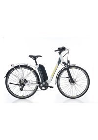 Carraro E-Line eComfort 470H Kadro 250 W 45 Km Menzil 7 Vites Elektrikli Şehir / Tur Bisiklet Beyaz Gri