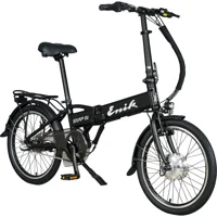 Enik Bikes Snap In 250 W 50 Km Menzil 3 Vites Katlanır Elektrikli Şehir / Tur Bisiklet Siyah