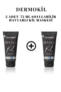 Dermokil Peel Of Caviar Killi Nemlendiricili Soyulabilir Krem Yüz Maskesi 2x75 ml