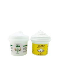 Venzen Egg White Pore Nemlendiricili Krem Yüz Maskesi 2 Adet