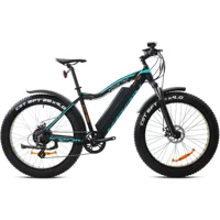 Kron EFT 1000 250 W 50 Km Menzil 8 Vites Elektrikli Dağ Bisiklet Siyah Turkuaz