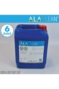 Alapak Alaclean Sıvı El Bulaşık Deterjanı 6x5 lt