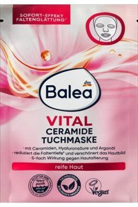 Balea Vital Seramid Nemlendiricili Kağıt Yüz Maskesi