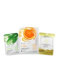 Jkosmec Green Tea-C Vitamin-Solution Snail Nemlendiricili Soyulabilir Kağıt Yüz Maskesi
