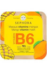 Sephora Mango B6 Vitamini Nemlendiricili Kağıt Yüz Maskesi