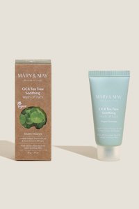 Mary & May Cica Tea Tree Yatıştırıcı Nemlendiricili Soyulabilir Jel Yüz Maskesi 30 gr