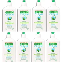 Clean Green Portakal Yağı Kokulu Organik Sıvı El Bulaşık Deterjanı 8x730 ml