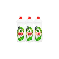 Fairy Temiz ve Ferah Elma Kokulu Sıvı El Bulaşık Deterjanı 3x650 ml