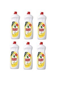 Fairy Orijinal Limon Kokulu Sıvı El Bulaşık Deterjanı 6x650 ml