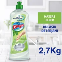 Bingo Hassas Eller Sıvı El Bulaşık Deterjanı 4x675 ml