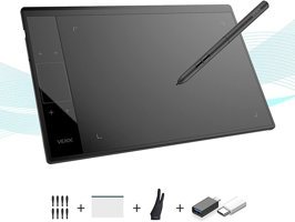 Veikk A30 11.6 inç Ekranlı Kalemli Kablolu Grafik Tablet Siyah