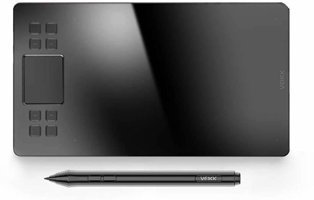 Veikk A50 11.6 inç Ekranlı Kalemli Kablolu Grafik Tablet Siyah