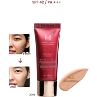 Missha Cream Ex No: 23 Karma Ciltler İçin Suya Dayanıklı Su Bazlı Işıltılı BB Krem Orta Ton