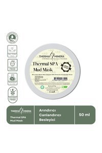 Thermaminera Sılver Spirulina Nemlendiricili Soyulabilir Krem Yüz Maskesi