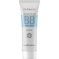 Farmasi 01 Light Tüm Ciltler İçin Suya Dayanıklı Su Bazlı Sivilce Yapmayan Işıltılı BB Krem Açık Ton