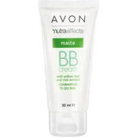 Avon Nutra Effects Yağlı Ciltler İçin Su Bazlı Işıltılı BB Krem Açık Ton