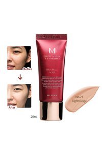 Missha Cream Ex No: 21 Karma Ciltler İçin Suya Dayanıklı Su Bazlı Işıltılı BB Krem Açık Ton