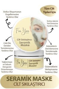 For You Gold Seramik Killi Krem Yüz Maskesi