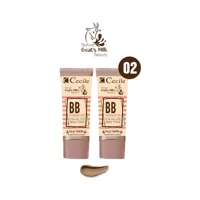 Cecile Foundation Seti 02 X2 Karma Ciltler İçin BB Krem Koyu Ton