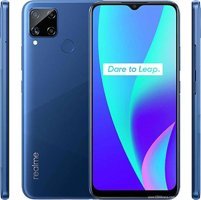 Realme C15 64 GB Hafıza 4 GB Ram 6.5 inç 13 MP IPS LCD Çift Hatlı 6000 mAh Android Yenilenmiş Cep Telefonu Mavi