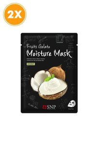Snp Fruits Gelato Moisture Nemlendiricili Kağıt Yüz Maskesi 2x33 ml