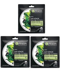 Garnier Siyah Yosunlu Gözenek Sıkılaştırıcı Nemlendiricili Kağıt Yüz Maskesi