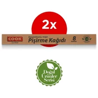 Cook Doğal Pişirme Kağıdı 2 Paket