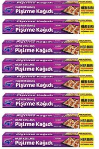Parex Kesilmiş Pişirme Kağıdı 8x16 Adet