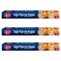 Roll-Up Yağlı Pişirme Kağıdı 3 Paket