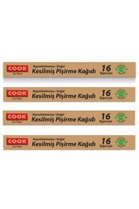 Cook Kesilmiş Pişirme Kağıdı 4 Adet