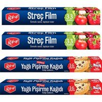 Roll-Up Kesilmiş Yağlı Pişirme Kağıdı 2x16 Adet