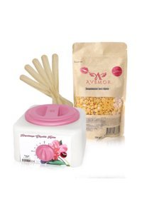 Avemor 1+1 Boncuk Ağda Makinesi + Boncuk Ağda + Spatula