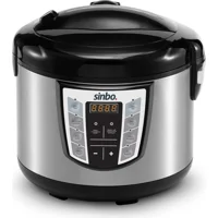 Sinbo Sco-5037 700 W Paslanmaz Çelik 4 lt Hazneli Buharlı Pişirici Gri