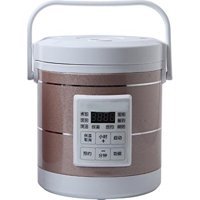 Xinhang 180 W Paslanmaz Çelik 1.6 lt Hazneli Dokunmatik Zamanlayıcılı Buharlı Pişirici Gri